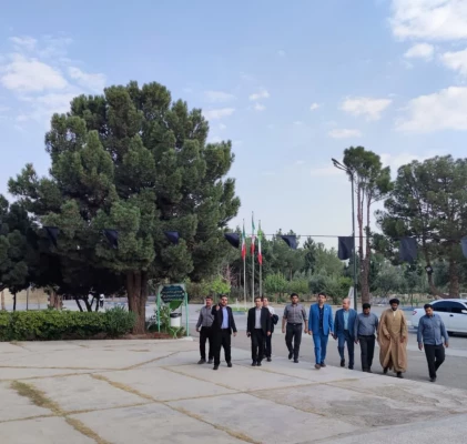 بازدید معاون فرهنگی تربیتی دانشگاه فرهنگیان کشور از مرکز شهید دکتر آیت نجف آباد اصفهان 9