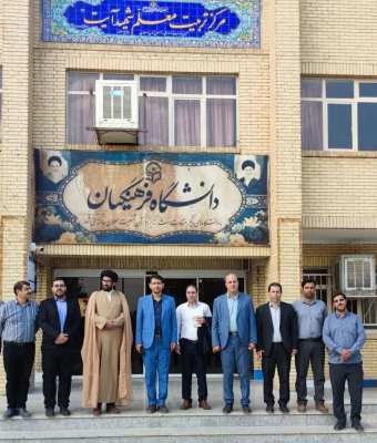 بازدید معاون فرهنگی تربیتی دانشگاه فرهنگیان کشور از مرکز شهید دکتر آیت نجف آباد اصفهان 10