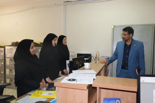 بازدید معاون فرهنگی تربیتی دانشگاه فرهنگیان از پردیس فاطمه الزهرا  (س) اصفهان 5