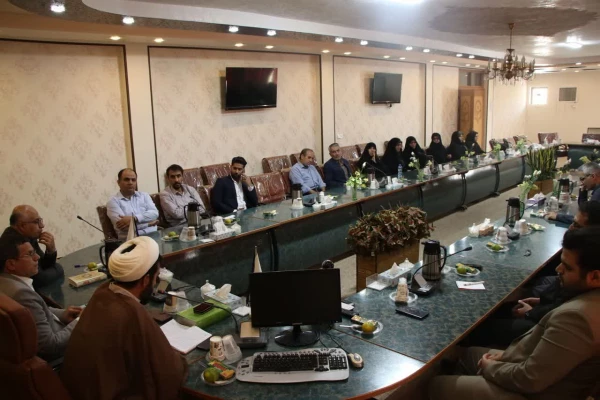 برگزاری مراسم تودیع ریاست اداره حراست 2