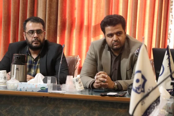 برگزاری مراسم تودیع ریاست اداره حراست 3