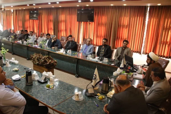 برگزاری مراسم تودیع ریاست اداره حراست 7