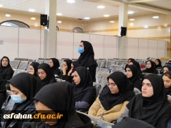 بازدید و برگزاری مراسم پرسش و پاسخ بین دانشجویان و مسئولان در مرکز شهید سلیمانی آران وبیدگل(ساختمان شماره 3 پردیس شهید باهنر اصفهان) 22