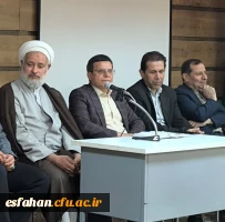 بازدید و برگزاری مراسم پرسش و پاسخ بین دانشجویان و مسئولان در مراکز امام خمینی(ره) کاشان و همچنین شهید سلیمانی آران وبیدگل(ساختمان شماره 3 پردیس شهید باهنر اصفهان) 3