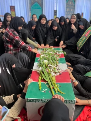 میزبانی از شهدای گمنام در ایام شهادت حضرت زهرا(س) 7