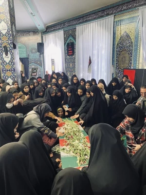 میزبانی از شهدای گمنام در ایام شهادت حضرت زهرا(س) 5