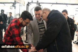 افتتاحیه اتاق تندرسی و مرکز بازی های رایانه ای در پردیس شهید باهنر اصفهان 9