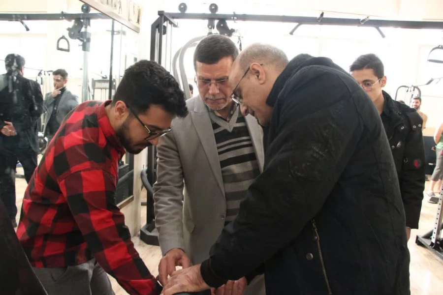 افتتاحیه اتاق تندرسی و مرکز بازی های رایانه ای در پردیس شهید باهنر اصفهان 9