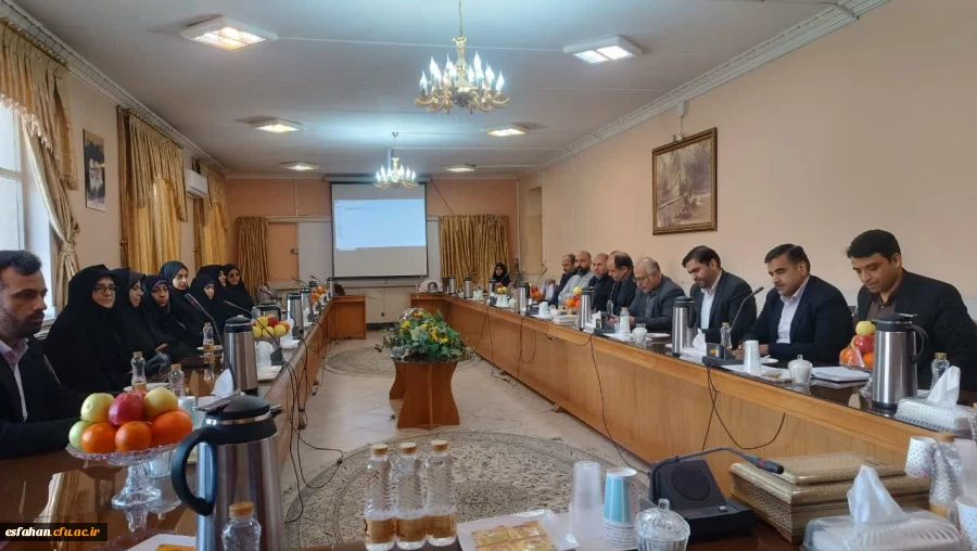 مراسم تکریم و معارفه معاون مرکز شهید رجایی اصفهان 4