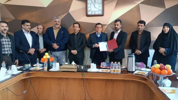 مراسم تکریم و معارفه معاون مرکز شهید رجایی اصفهان 2