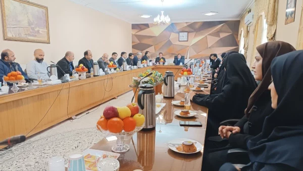 مراسم تکریم و معارفه معاون مرکز شهید رجایی اصفهان 4