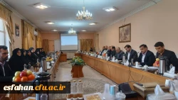 مراسم تکریم و معارفه معاون مرکز شهید رجایی اصفهان 5