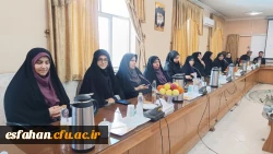 مراسم تکریم و معارفه معاون مرکز شهید رجایی اصفهان 6