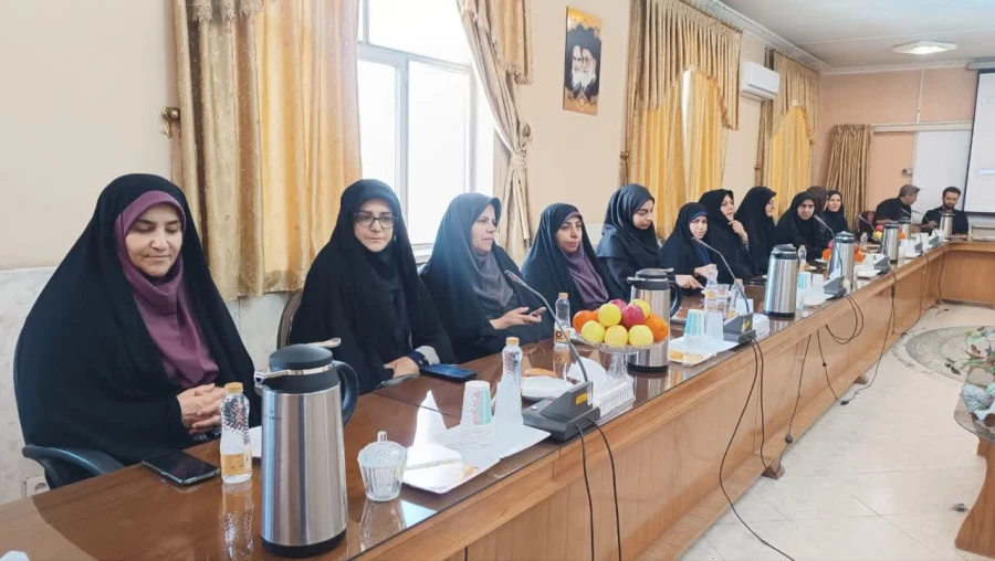 مراسم تکریم و معارفه معاون مرکز شهید رجایی اصفهان 6