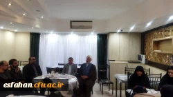 نشست پرسش و پاسخ با حضور علی اکبر کجباف، ریاست دانشگاه فرهنگیان استان اصفهان و علی اصغر حمزه، مسئول نهاد نمایندگی مقام معظم رهبری در محل اقامت دانشجو معلمان 6