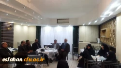 نشست پرسش و پاسخ با حضور علی اکبر کجباف، ریاست دانشگاه فرهنگیان استان اصفهان و علی اصغر حمزه، مسئول نهاد نمایندگی مقام معظم رهبری در محل اقامت دانشجو معلمان 7