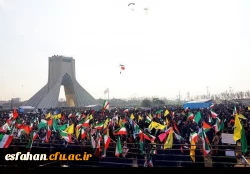 حضور پرشور جامعه دانشگاه فرهنگیان استان اصفهان در راهپیمایی چهل و ششمین سالگرد پیروزی انقلاب اسلامی 18