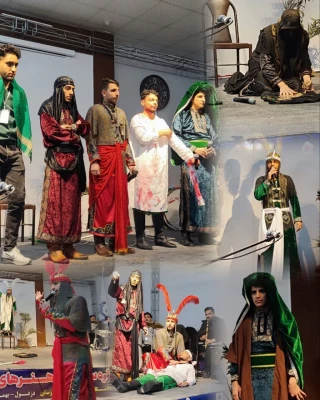 در رقابت های ملی جشنواره سرود و هنرهای نمایشی دانشگاه های فرهنگیان سراسر کشور به میزبانی شهرستان دزفول 5