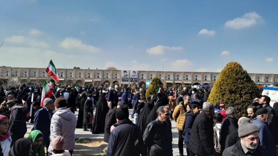 حضور پرشور جامعه دانشگاه فرهنگیان استان اصفهان در راهپیمایی چهل و ششمین سالگرد پیروزی انقلاب اسلامی 21