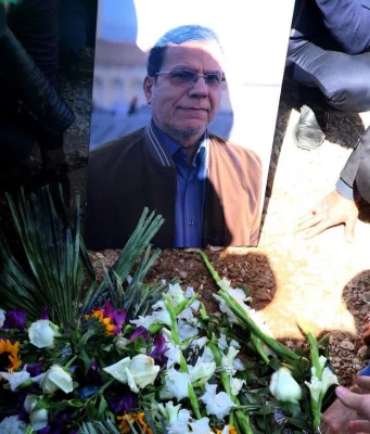 برگزاری مراسم تشییع و تدفین دکتر علی اکبر کجباف 3