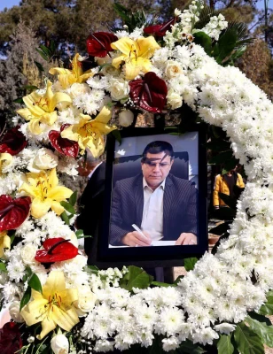 برگزاری مراسم تشییع و تدفین دکتر علی اکبر کجباف 4