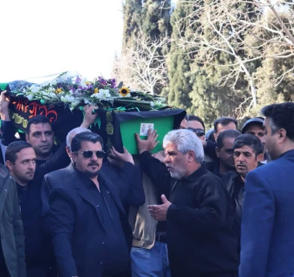 برگزاری مراسم تشییع و تدفین دکتر علی اکبر کجباف 7