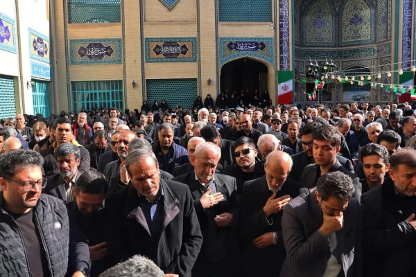برگزاری مراسم تشییع و تدفین دکتر علی اکبر کجباف 11
