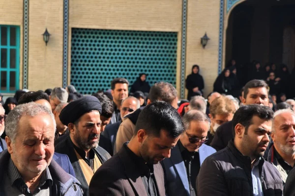 برگزاری مراسم تشییع و تدفین دکتر علی اکبر کجباف 16