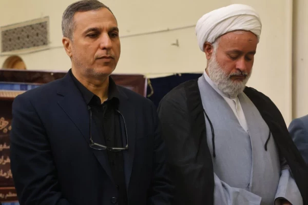 گزارش تصویری برگزاری مراسم ترحیم دکتر علی اکبر کجباف، ریاست دانشگاه فرهنگیان استان اصفهان در مسجد امام خمینی (ره)  دانشگاه اصفهان 7