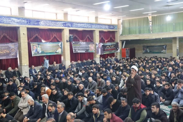 گزارش تصویری از برگزاری مراسم ترحیم دکتر علی اکبر کجباف، ریاست دانشگاه فرهنگیان استان اصفهان در مسجد الاأنبیا دانشگاه فرهنگیان پردیس شهید باهنر
 3