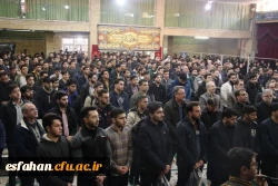 گزارش تصویری از برگزاری مراسم ترحیم دکتر علی اکبر کجباف، ریاست دانشگاه فرهنگیان استان اصفهان در مسجد الاأنبیا دانشگاه فرهنگیان پردیس شهید باهنر
 5