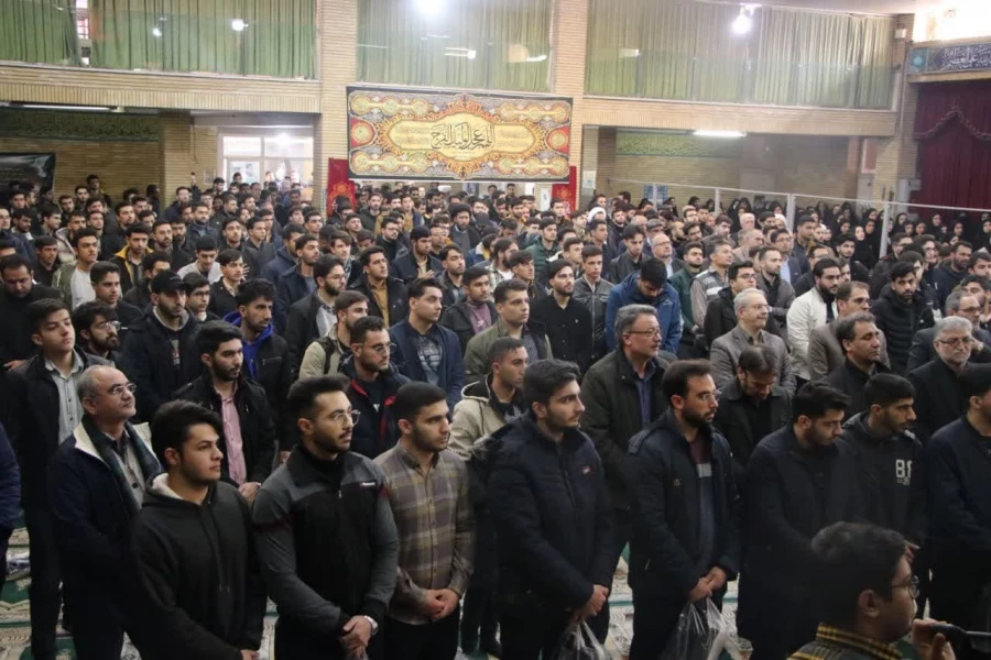 گزارش تصویری از برگزاری مراسم ترحیم دکتر علی اکبر کجباف، ریاست دانشگاه فرهنگیان استان اصفهان در مسجد الاأنبیا دانشگاه فرهنگیان پردیس شهید باهنر
 5