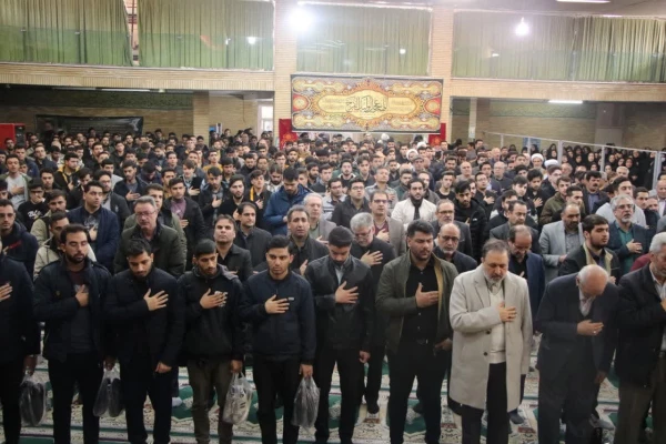 گزارش تصویری از برگزاری مراسم ترحیم دکتر علی اکبر کجباف، ریاست دانشگاه فرهنگیان استان اصفهان در مسجد الاأنبیا دانشگاه فرهنگیان پردیس شهید باهنر
 6