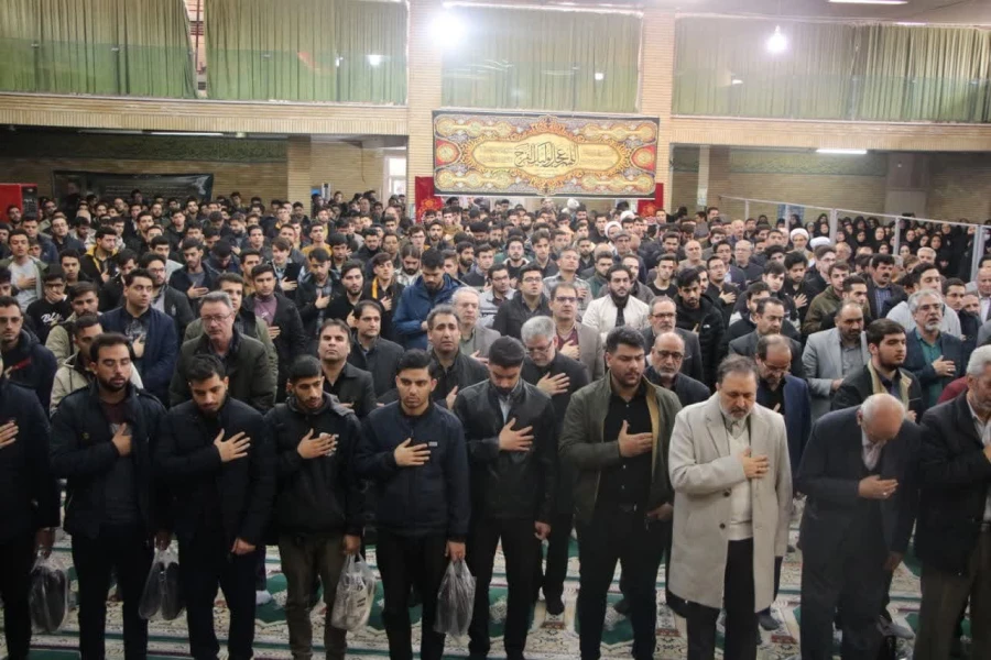 گزارش تصویری از برگزاری مراسم ترحیم دکتر علی اکبر کجباف، ریاست دانشگاه فرهنگیان استان اصفهان در مسجد الاأنبیا دانشگاه فرهنگیان پردیس شهید باهنر
 6