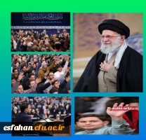 در دیدار جمعی از دانشجویان و فعالان تشکل های دانشجویی سراسر کشور عصر امروز (چهارشنبه) در یازدهمین روز از ماه مبارک رمضان با مقام معظم رهبری 2