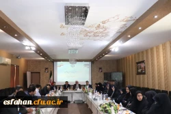 جلسه تکریم از همکاران بازنشسته دانشگاه فرهنگیان استان اصفهان و معرفی همکاران جدید حوزه های حراست و پژوهش و فناوری پردیس فاطمه زهرا (س) با حضور مسئولان مدیریت استان اصفهان  4