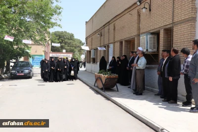 راهپیمایی دانشجومعلمان دانشگاه فرهنگیان پردیس فاطمه زهرا (س) اصفهان در حمایت از مردم مظلوم و بی دفاع غزه 