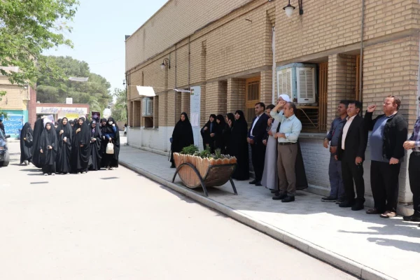 راهپیمایی دانشجومعلمان دانشگاه فرهنگیان پردیس فاطمه زهرا (س) اصفهان در حمایت از مردم مظلوم و بی دفاع غزه  5