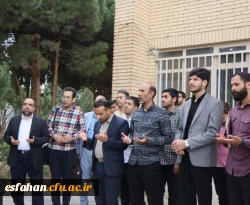 راهپیمایی دانشجو معلمان، کارکنان و اساتید دانشگاه فرهنگیان مرکز شهید آیت نجف آباد اصفهان در محکومیت جنایات رژیم اشغالگر قدس در غزه  4