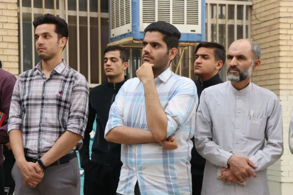 راهپیمایی دانشجو معلمان، کارکنان و اساتید دانشگاه فرهنگیان مرکز شهید آیت نجف آباد اصفهان در محکومیت جنایات رژیم اشغالگر قدس در غزه  7