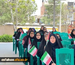 دانشجویان و کارکنان مرکز شهید رجایی گرد هم آمدند تا بار دیگر بغض و کینه خود را نسبت به رژیم منحوس اسرائیل ابراز کند 3