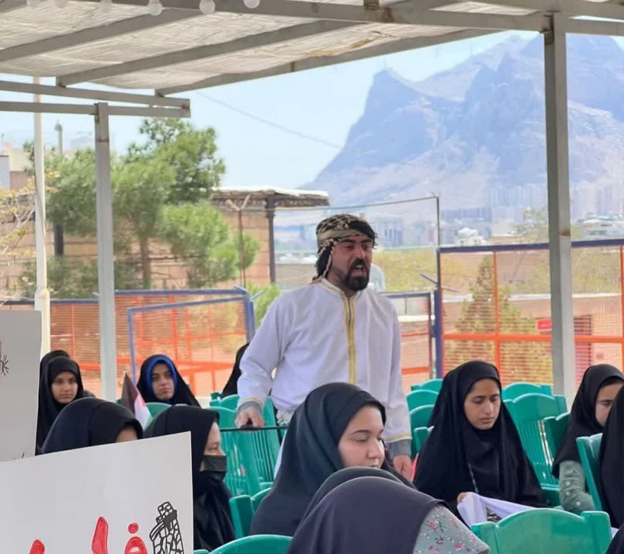 دانشجویان و کارکنان مرکز شهید رجایی گرد هم آمدند تا بار دیگر بغض و کینه خود را نسبت به رژیم منحوس اسرائیل ابراز کند 6