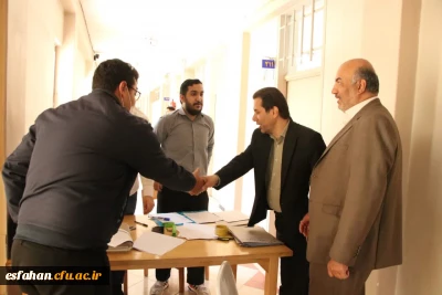 بازدید میدانی سرپرست دانشگاه فرهنگیان استان اصفهان از شروع جشنواره الگوهای برتر تدریس 