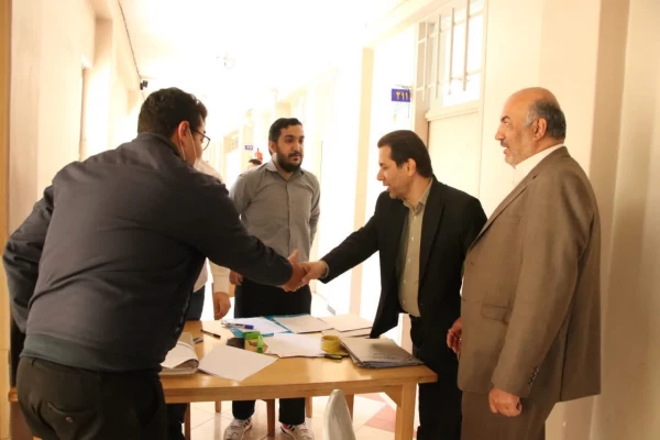 بازدید میدانی سرپرست دانشگاه فرهنگیان استان اصفهان از شروع جشنواره الگوهای برتر تدریس  2