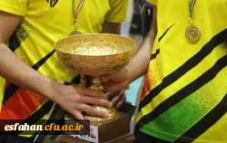 حضور حمیدرضا کاشفی سرپرست دانشگاه فرهنگیان استان اصفهان، همراه با دیگر میهمانان ویژه در مراسم اختتامیه مسابقات رده بندی،فینال و اختتامیه لیگ فوتسال دانشجویی دانشگاه فرهنگیان استان اصفهان 5