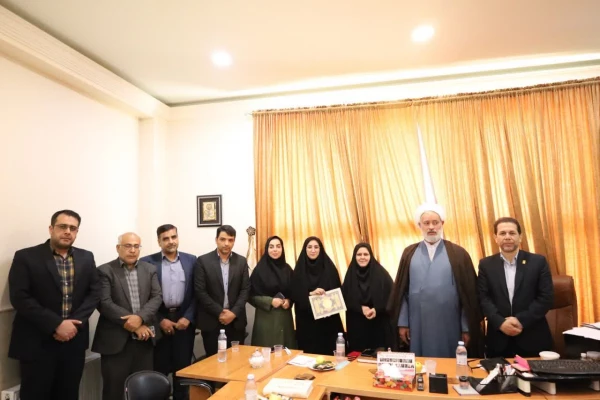 جلسه تودیع و معارفه مسئول حراست  مرکز امام خمینی (ره) کاشان 2