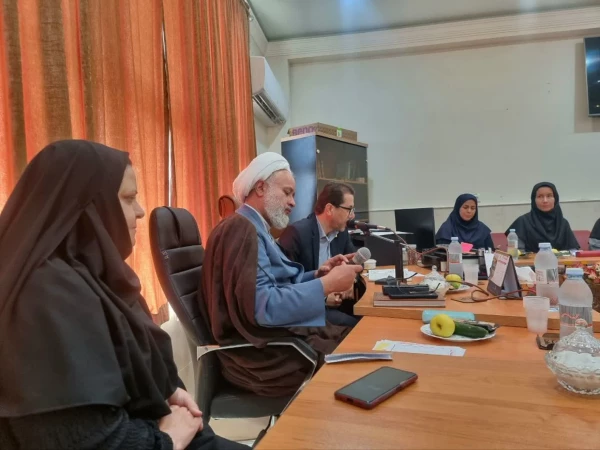 جلسه تودیع و معارفه مسئول حراست  مرکز امام خمینی (ره) کاشان 5