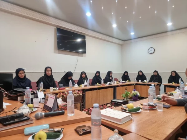 جلسه تودیع و معارفه مسئول حراست  مرکز امام خمینی (ره) کاشان 6