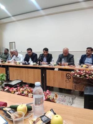 جلسه تودیع و معارفه مسئول حراست  مرکز امام خمینی (ره) کاشان 7