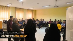 بازدید هیات نظارت و ارزیابی سازمان مرکزی دانشگاه فرهنگیان از مرکز شهید سلیمانی شهرستان آران و بیدگل  9